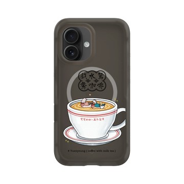 iPhone 16 AirX 本質黑 - 保羅先生 Mr.Paul - 戲水鴛鴦咖啡