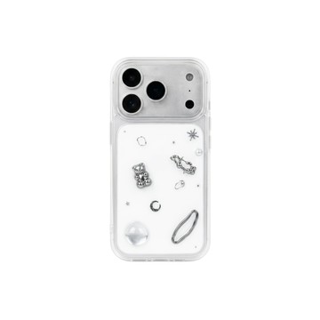 【Pure Clear】金屬熊熊 滴膠全包防摔iPhone 手機殼