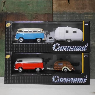 cararama ミニカー 1/72 カララマ フォルクスワーゲンバス キャラバン インテリア | LINEショッピング