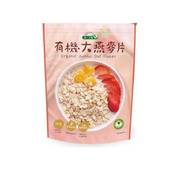 統一生機 有機大燕麥片400公克/包 買1送1 即日起特惠至2月28日數量有限售完為止
