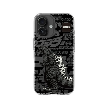 iPhone 16 Clear 透明 - 哥吉拉 Godzilla - 哥吉拉大時代