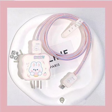 ♥️保護充電線不折斷♥️ 適用 蘋果 iPhone 三星 手機數據線保護套 手機充電線保護套 線套 保護繩 繞線器
