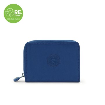 休閒藍短夾-MONEY LOVE