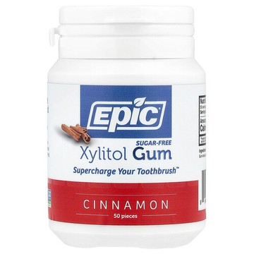 Epic Dental, 肉桂口香糖, 50 片