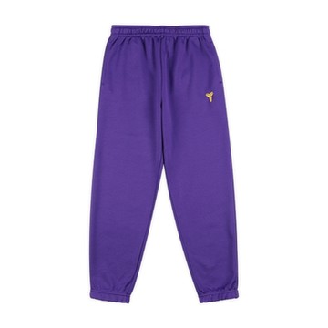 NIKE 耐吉 加絨 休閒 運動褲 兒童褲 男女大童長褲-紫色 KB K NK TF FUND PANT-HJ1015547