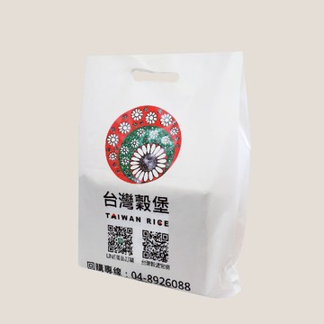 【台灣穀堡】塑膠購物袋(中) 33.6x50.5cm