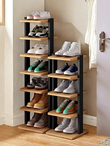鞋架子家用門口多層簡易入戶門後收納架出租房室內窄小鞋架鞋櫃