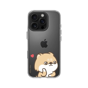 iPhone 16 Pro Clear Case（相機按鈕） 透明 - 嗨小強 Hi John - 情侶款-柴柴