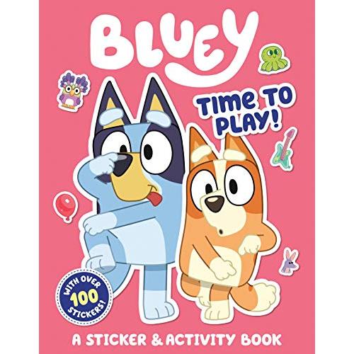 Bluey: Time to Play!: A Sticker  Activity Book 