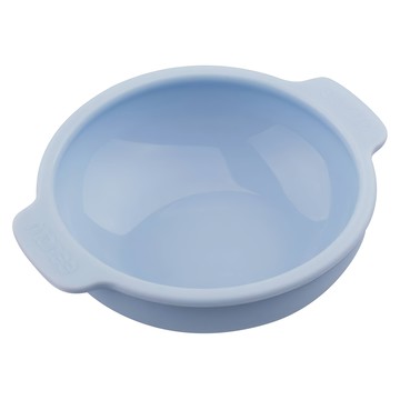 monee 100%白金矽膠 幼童智慧矽膠碗 160 x 135 x 45mm 300ml  藍色  1個