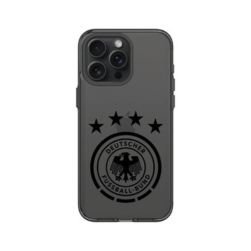iPhone 15 Pro Max Clear 酷墨灰 - Deutscher Fußball-Bund - Logo - 黑色