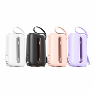 Timo 五彩石 22.5W快充 自帶雙線數顯行動電源 20000mAh(中國CCC認證)(iPhone18系列適用)