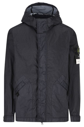 Stone Island Compass Patch Hooded Jacket