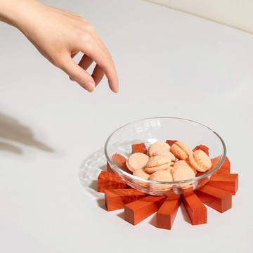 umami｜花火鍋墊 HANABI - 原木色