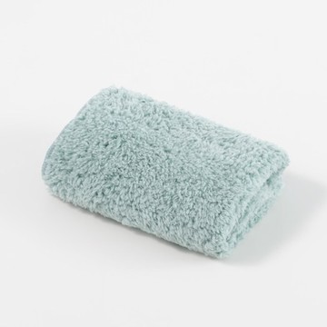 貝柔 Peilou - 超強十倍吸水超細纖維抗菌小方巾-湖水綠 (30x30cm)-3入組