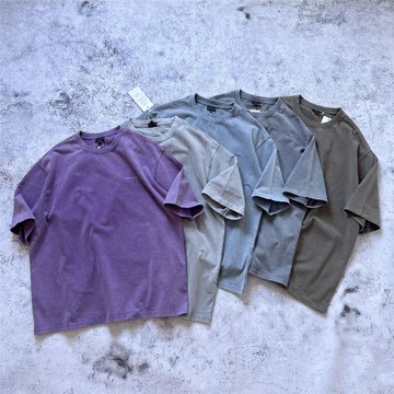 Versant Soleil  Vintage Sunburned 做舊水洗炒鹽短袖T恤