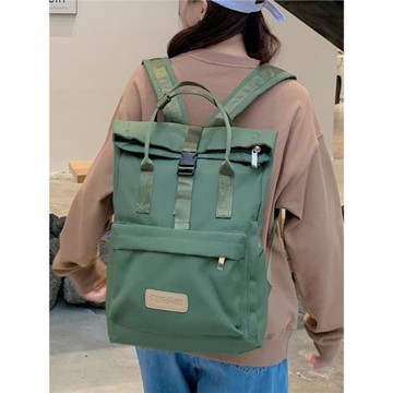 書包女大學生2025新款時尚大容量黑色可放16寸電腦背包男士雙肩包