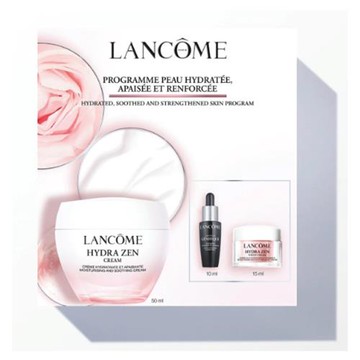 LANCOME 蘭蔻 保濕舒緩霜限量版3件組禮盒-航空版(有效期限2026/10)