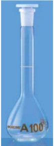 【BOROSIL】透明A級 定量瓶 (單支獨立編號證書)  ISO 1042