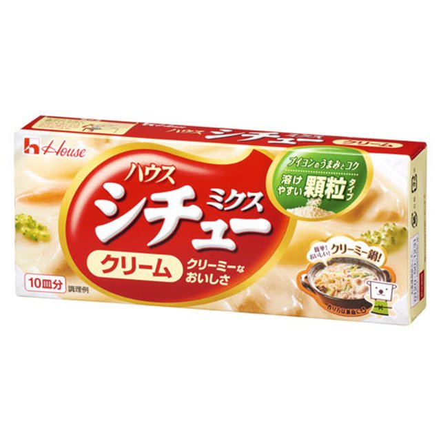 ハウス シチューミクス クリーム 180g ★酒類・冷凍食品・冷蔵食品との混載はできません★