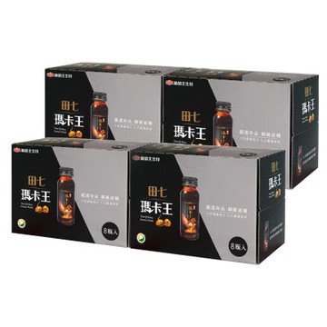 【葡萄王】 田七瑪卡王精華飲x4盒（60ML*8瓶/盒）