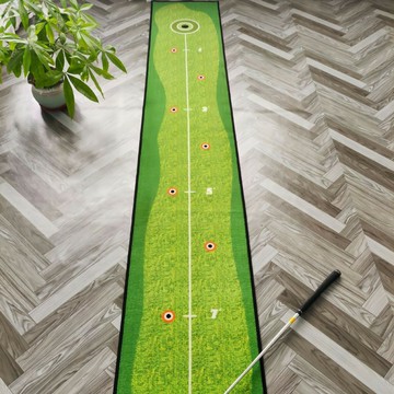 科洋高爾夫打擊家庭辦公推桿果嶺練習毯成人兒童球golfmat