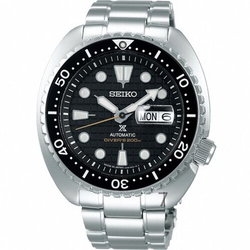 SEIKO 精工錶 PROSPEX DIVER SCUBA陶瓷圈機械錶 4R36-06Z0D(SRPE03J1)-45mm-黑面鋼帶【刷卡回饋 分期0利率】【APP下單點數13倍送】