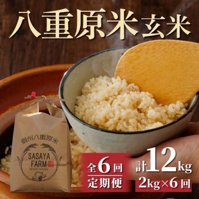 ふるさと納税 東御市 八重原米 玄米 2kg (2kg×1袋)