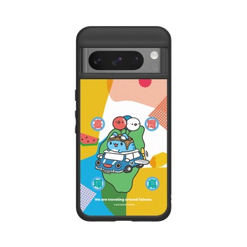 Pixel 8 Pro SolidSuit 黑 - 貓貓蟲咖波 Bugcat Capoo - 10th 環島咖波愛旅行