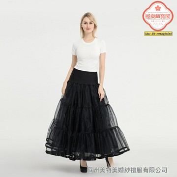 【無骨加長】婚紗裙撐 襯裙 裙撐 齊地裙撐 A擺裙撐 亞馬遜裙撐 隱形支撐 蓬鬆飽滿 適用於齊地及加長款婚紗