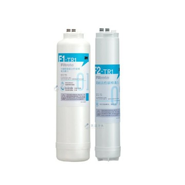 【3M】TR1 直輸式RO純水機專用兩道替換濾心組【F1-TR1/ F2-TR1】【3M授權經銷】