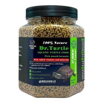 WEIYITER 維益特 水龜挑嘴條狀沉底飼料  700g  1罐