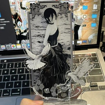 🌞包包優選寶藏品🌟🌟小紅書同款高顏值電鋸人周邊自制同人亞克力多插立牌擺件ins🌞