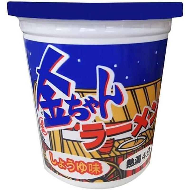 徳島製粉 金ちゃんラーメンカップ しょうゆ味 71g×12個入