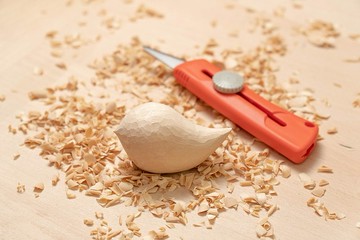 【在家木雕 - 簡約雀仔】DIY boxset