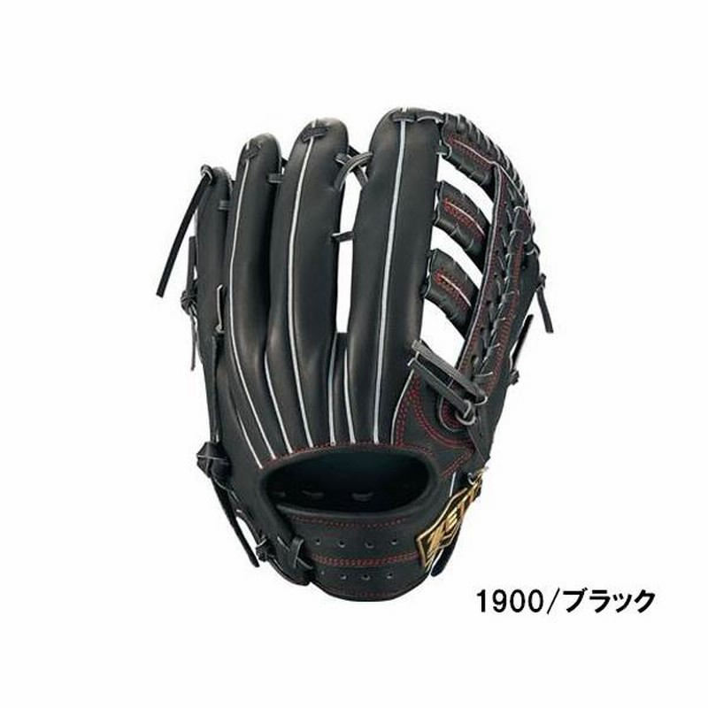 ZETT ブラック 軟式グローブ 左利き用 ZETT BACK STAGE 軟式