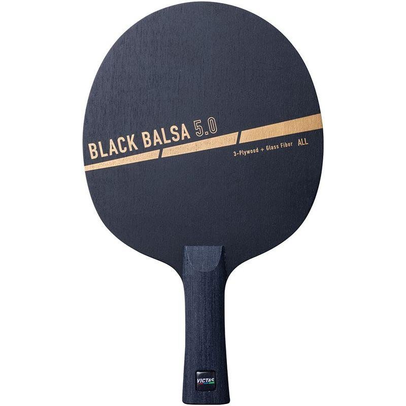 ヴィクタス(VICTAS) 卓球 ラケット BLACK BALSA ブラックバルサ 5.0