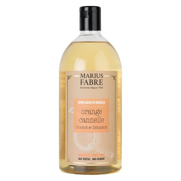 MARIUS FABRE 法鉑馬賽肥皂 香氛液體皂 甜橙 1L 天然植物油 溫和潔淨  1瓶