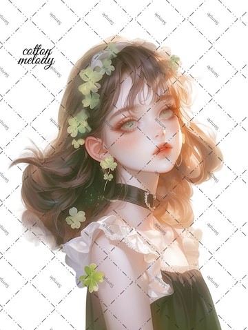 原創貼紙 no.1745 人物貼紙 原創貼紙 人物貼紙 女孩貼紙 原創人物貼紙