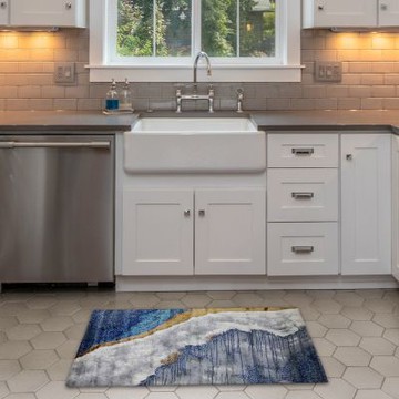 【山德力】居家生活腳踏墊 50X80cm 壑