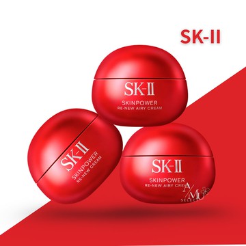 【SK-II】SK-II 新賦能煥顏活膚霜80g 經典 輕盈 全新澎彈大紅球｜換季推薦⚡專櫃保養 春季彩妝 品牌香氛