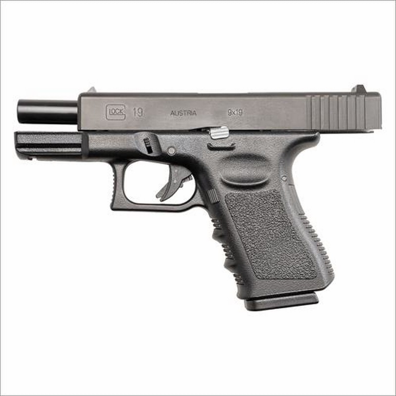 KSC G19 スライドHW KSC グロック19 スライド HW Black ガスブローバック 本体