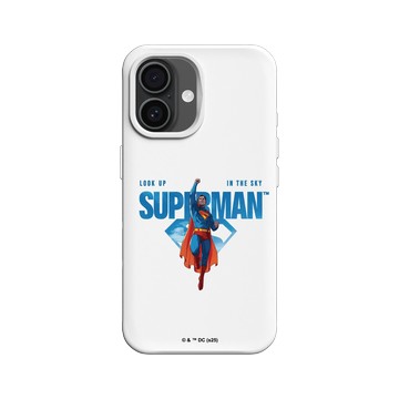 iPhone 16 SolidX 白 - Superman - Superman-直上雲霄