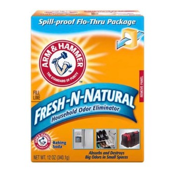 🇺🇸 ARM & HAMMER 鐵鎚牌 Fresh-N-Natural 小蘇打除臭盒 340g 冰箱鞋櫃衣櫃除味 美國製