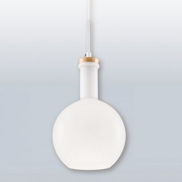 E27白玉玻璃單吊燈 B18-13-62143