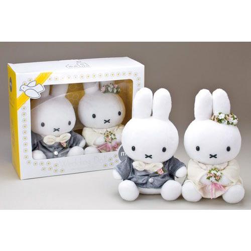 ミッフィー ぬいぐるみ ブルーナウエディングドール | LINE