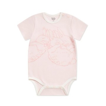 春日比得短袖側開包屁衣 (冰紗布)