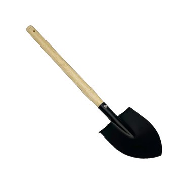 生活King 50公分木柄鏟-1入 握感舒適 鏟面寬大適用多種土壤 輕鬆應對黏土與硬地