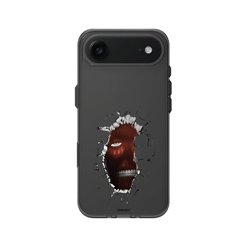 iPhone Air Clear (相機按鈕) 酷墨灰 - 進擊的巨人 Attack On Titan - S2&S3 - 城牆巨人