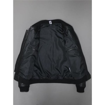 男士真皮棒球服頭層綿羊皮衣男修身短款青年簡約休閑運動皮夾克袁